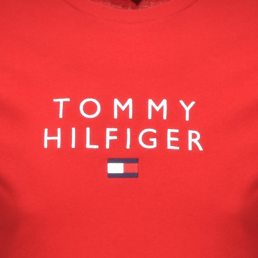 Alternative Image for ProductTommy Hilfiger Icon Flag Logo T Shirt Red3